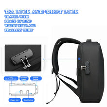 Cargar imagen en el visor de la galería, Mochila para hombre casual , Antirrobo con cargador USB exterior 
Gran capacidad para poder guardar tus artículos personales
