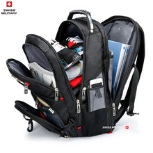 Cargar imagen en el visor de la galería, Mochila SWISS MILITARY de Gran Capacidad – Mochila Multifuncional de Viaje, Impermeable, con Puerto USB y Compatible con Portátiles de hasta 23 pulgadas
