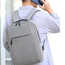 Cargar imagen en el visor de la galería, Nueva Mochila Empresarial Versátil – Mochila Escolar con USB Recargable, Impermeable y con Compartimento para Portátil
