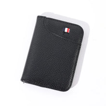 Cargar imagen en el visor de la galería, Cartera Súper Delgada y Portátil – Mini Tarjetero de Cuero PU, Suave y Ligero para Hombre, Diseño Pequeño y Compacto

