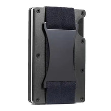 Cargar imagen en el visor de la galería, Tarjetero Ultrafino – Billetera Minimalista de Fibra de Carbono para Hombre, con Bloqueo RFID y Diseño Slim de Bolsillo Frontal
