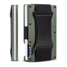 Cargar imagen en el visor de la galería, Tarjetero Ultrafino – Billetera Minimalista de Fibra de Carbono para Hombre, con Bloqueo RFID y Diseño Slim de Bolsillo Frontal
