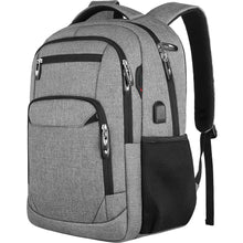 Cargar imagen en el visor de la galería, Mochila – Bolsa de Viaje y Exterior, Bolso para Lentes de Cámara, Mochila Negra Ergonómica para Portátil, Gran Capacidad, Impermeable y Ideal para Montañismo
