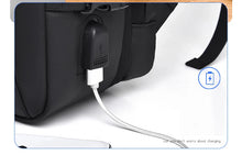 Cargar imagen en el visor de la galería, Mochila Weixier de 16 Pulgadas de Gran Capacidad – Mochila de Alta Gama para Portátil, Bolsa Empresarial de Lujo, Mochila Expandible con Puerto USB
