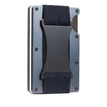 Cargar imagen en el visor de la galería, Tarjetero Ultrafino – Billetera Minimalista de Fibra de Carbono para Hombre, con Bloqueo RFID y Diseño Slim de Bolsillo Frontal
