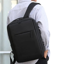 Cargar imagen en el visor de la galería, Nueva Mochila Empresarial Versátil – Mochila Escolar con USB Recargable, Impermeable y con Compartimento para Portátil
